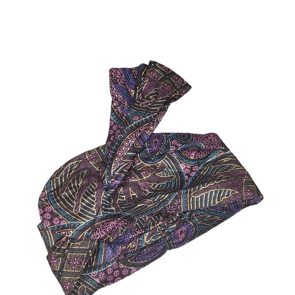 Westpoint Paisley print Women's traditional african attire Set W Headband - Picture 7 of 8